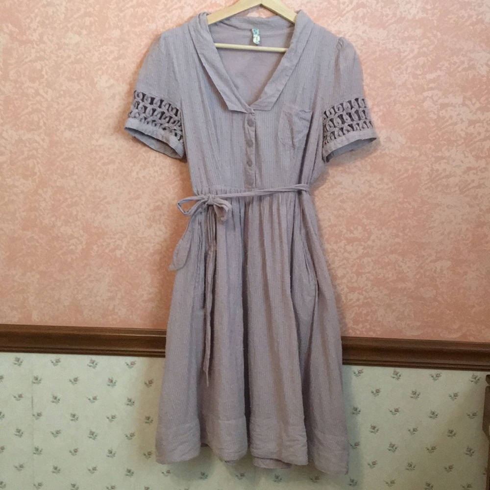 Vintage-style Anthropologie dress